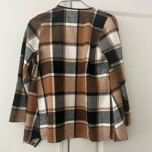 Plaid Overcoat